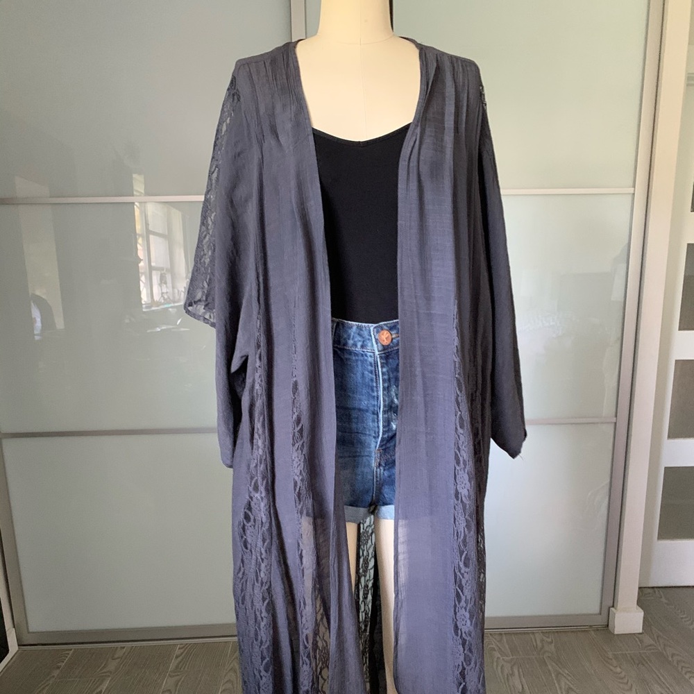 Urban outfitters Lace kimono.